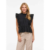 VILA VILA dame top VIRUFELLA Top Black Beauty