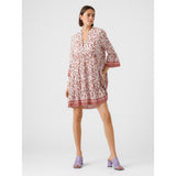 Vero Moda Vero Moda dame kjole VMMILAN Dress Georgia Peach Mira