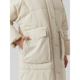 Vero Moda Vero Moda dame oversize jakke VMELANOR Restudsalg Oatmeal