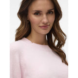 Vero Moda Vero Moda dame strik VMDOFFY Knit Pink-A-Boo MELANGE
