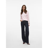 Vero Moda Vero Moda dame strik VMDOFFY Knit Pink-A-Boo MELANGE
