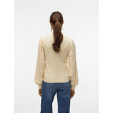 Vero Moda Vero moda dame strik VMNEWLIMONE Knit Birch