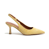 SHOES Vibeke dame stiletter P-1523 Shoes Yellow