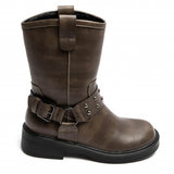 SHOES Victoire dame støvler 7297 Restudsalg Kaki