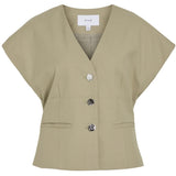 VILA Vila dame blazer vest VIKEEP Restudsalg Elm