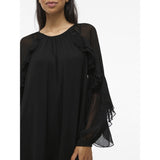VILA Vila dame kjole VIBINNA Restudsalg Black Beauty