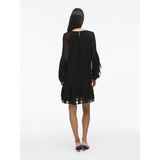 VILA Vila dame kjole VIBINNA Restudsalg Black Beauty