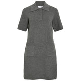 VILA Vila dame kjole VILINA Dress Medium grey melange