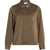 VILA Vila dame skjorte VIJETRA Shirt Dusty Olive