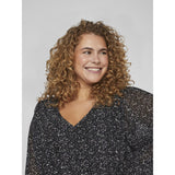 VILA Vila kjole curve dame VIDALIANA Dress Black