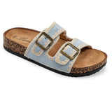 SHOES Zaira dame sandaler W2720 Shoes Celeste