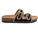 SHOES Zaira dame sandaler W2720 Shoes Marrone