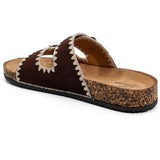 SHOES Zaira dame sandaler W2720 Shoes Marrone