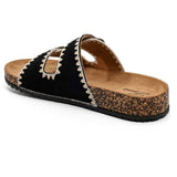 SHOES Zaira dame sandaler W2720 Shoes Nero