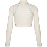 Rosemunde Barbara Kristoffersen T-shirt BK146-037 Restudsalg Ivory