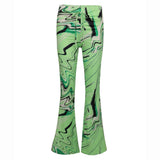 Rosemunde Barbara Kristoffersen bukser BK135 Restudsalg green animal print