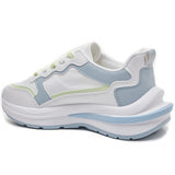 SHOES Dame Sneakers 6208-1 Restudsalg Blue