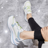 SHOES Dame Sneakers 6208-1 Restudsalg Blue