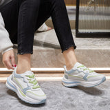 SHOES Dame Sneakers 6208-1 Restudsalg Blue