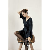 DECOY Decoy dame tights DD logo Restudsalg Black