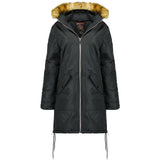 Geographical Norway Geographical Norway dame vinterjakke canelle Restudsalg Black