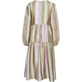 ICHI ICHI dame kjole IHVALORIE RAINBOW Restudsalg Multicolor