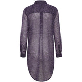 ICHI ICHI dame skjorte IHCHIFFY Restudsalg Loganberry Small