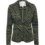 ICHI Ichi dame blazer IHKATE Restudsalg Kombu green