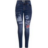 Jewelly Jewelly dame jeans - JW7052 Restudsalg Col/Size