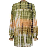 Liberté Liberté dame skjorte FREJA Restudsalg ARMY BROWN TIE DYE