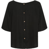 MARTA DU CHATEAU Marta Du Chateau dame bluse 83428 Blouse Black New