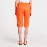 MARTA DU CHATEAU Marta Du Chateau dame shorts 6050 Restudsalg Arancio