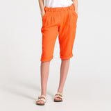 MARTA DU CHATEAU Marta Du Chateau dame shorts 6050 Restudsalg Arancio