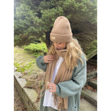 MARTA DU CHATEAU Marta Du Chateau dame tørklæde 171419 Scarf Brown