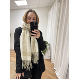 MARTA DU CHATEAU Marta Du Chateau dame tørklæde 182302 Scarf Beige