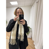 MARTA DU CHATEAU Marta Du Chateau dame tørklæde 182302 Scarf Beige