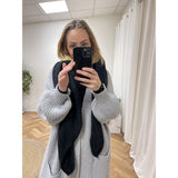 MARTA DU CHATEAU Marta Du Chateau dame tørklæde 194007 Scarf Black