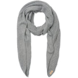MARTA DU CHATEAU Marta Du Chateau dame tørklæde 194007 Scarf Light Grey Melange
