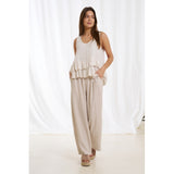 MARTA DU CHATEAU Marta Du Chateau dame top 84511 Restudsalg Sabbia1752