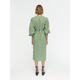 .Object Object dame kjole OBJBODIL Restudsalg Artichoke Green