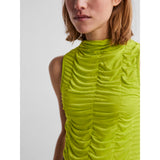 PIECES PIECES X DITTE ESTRUP PCADDI SL TOP D2D Restudsalg Lime green