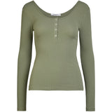 PIECES PIECES dame top PCKITTE Blouse Deep Lichen Green