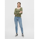 PIECES PIECES dame top PCKITTE Blouse Deep Lichen Green