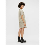 PIECES PIECES dame top PCNYA T-shirt Shadow