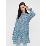 PIECES Pieces dame kjole PCGYRA Restudsalg Little Boy Blue