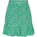 PIECES Pieces dame nederdel PCNYA Restudsalg Irish Green Flower