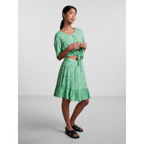 PIECES Pieces dame nederdel PCNYA Restudsalg Irish Green Flower