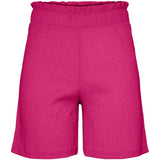 PIECES Pieces dame shorts PCLUNA Restudsalg Beetroot Purple