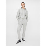 PIECES Pieces dame sweatpants PCCHILLI Sweatpant Light Grey Melange