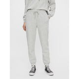 PIECES Pieces dame sweatpants PCCHILLI Sweatpant Light Grey Melange